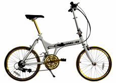 20"ALLOY 27 SPEED FOLDING BICYCLE